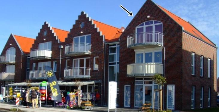 Apartmán Moewennest Norddeich  Exteriér fotografie